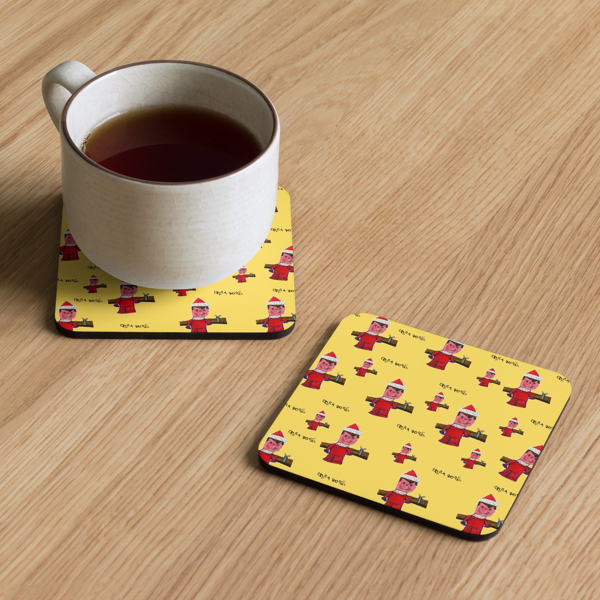 Jolly Cork-back coaster