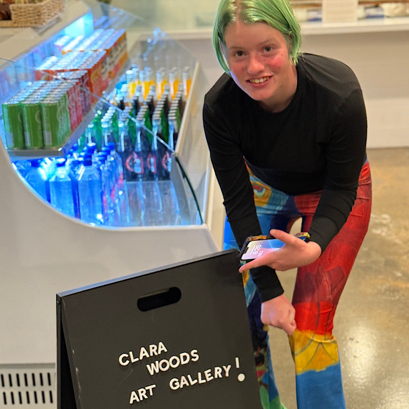 Clara's Opening night at Mychal's Bakery