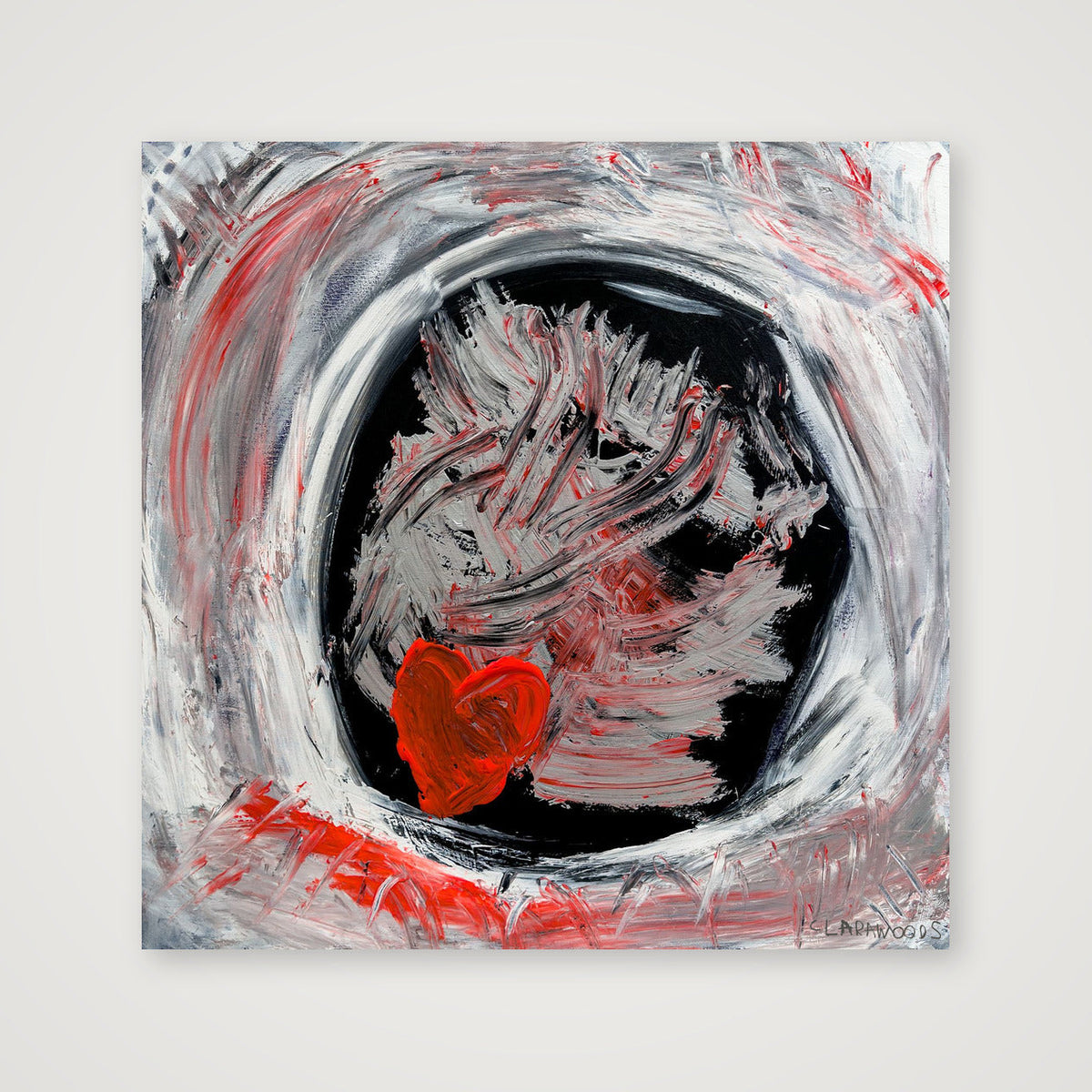 Heart of Light — 40×40cm, 16×16" Print only