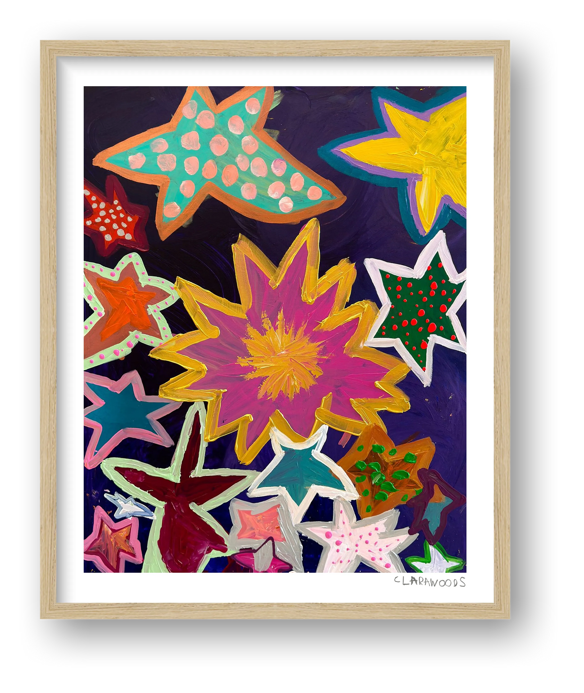 STARS — framed