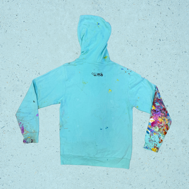 Hoodie by Clara Woods Blue