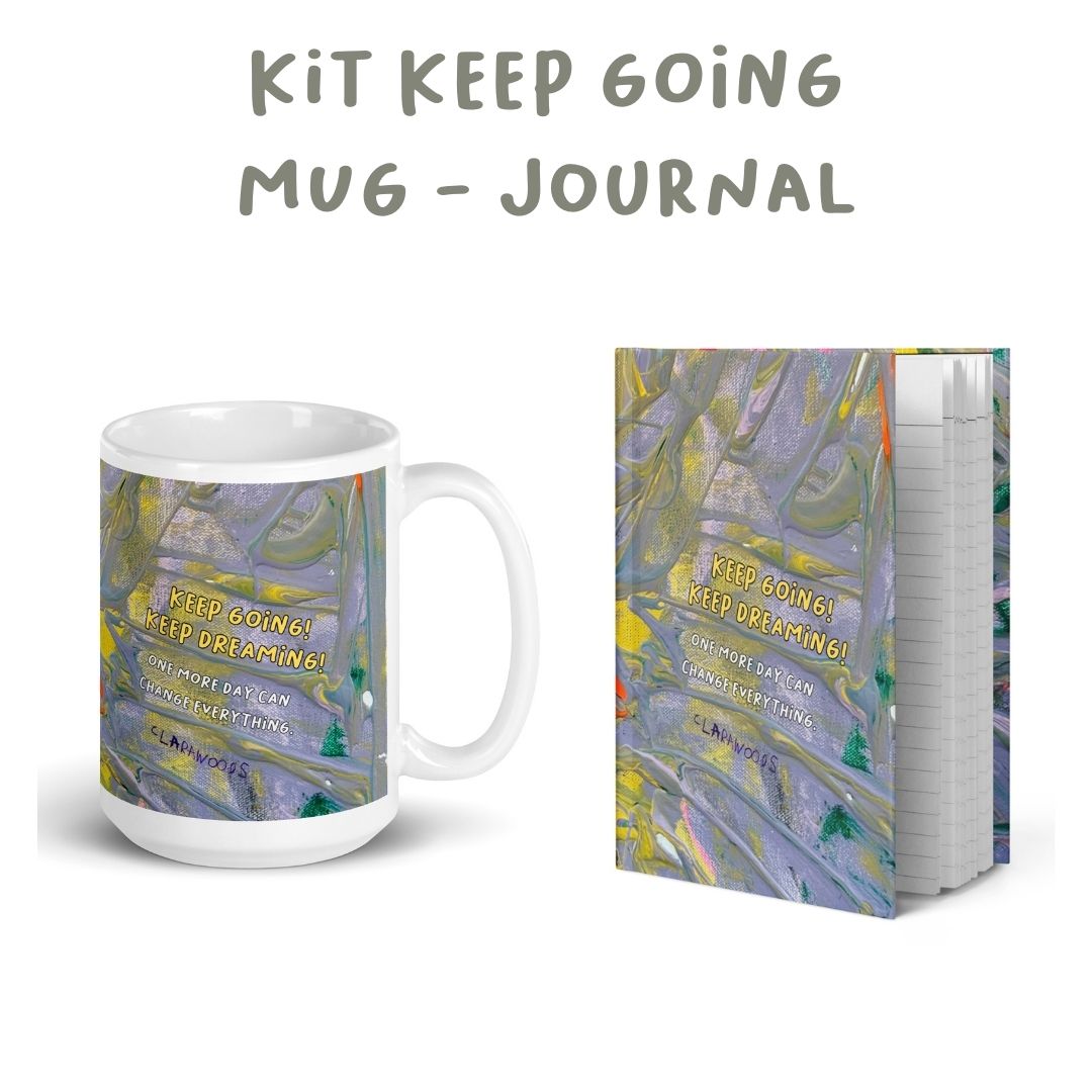 Keep Going Mug + Journal