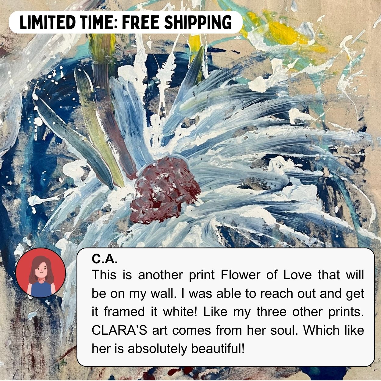 FLOWER OF LOVE - Print