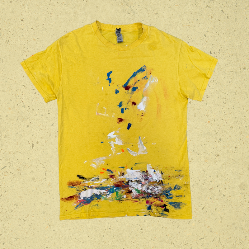 T-Shirt by Clara Woods Yellow