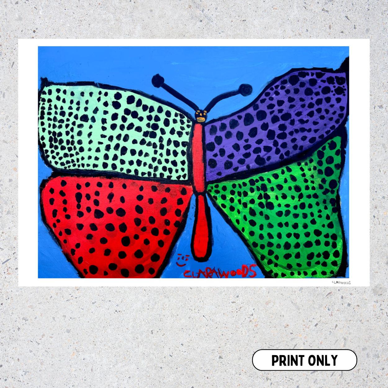 MY SWEET BUTTERFLY- Print