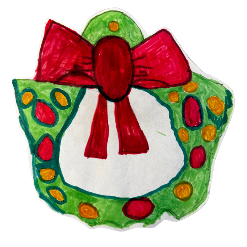 Ivy the Garland - Christmas card