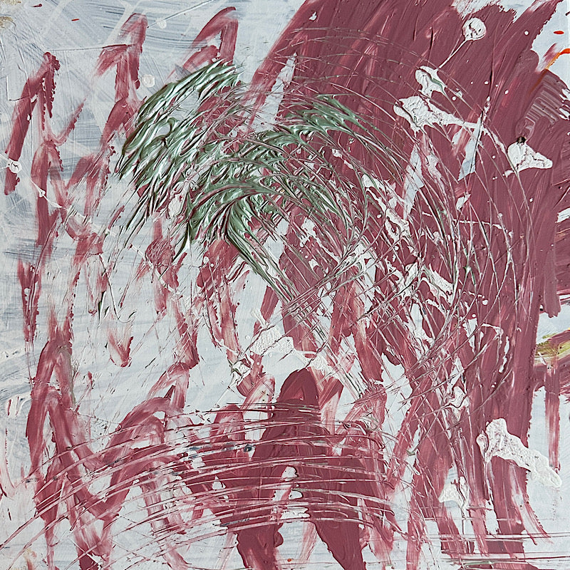 Perseverance, Painting, Acrylic on canvas, 2023 (16x16")