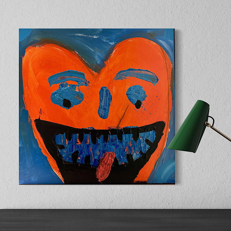 Tough Love, Painting, Acrylic on canvas, 2023 (24x24")