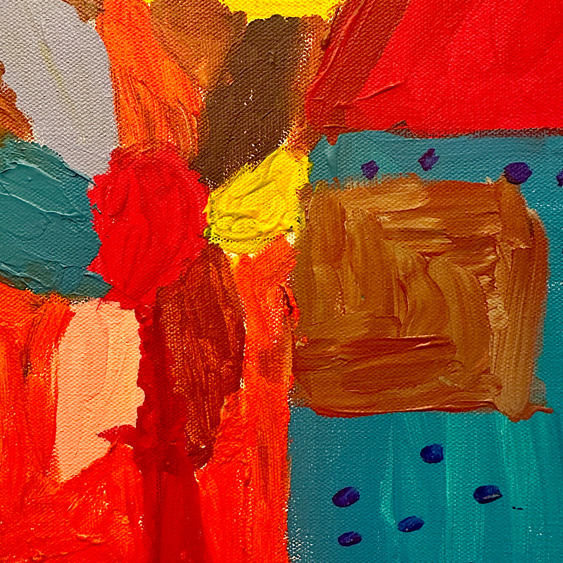 Life Rehab, Painting, Acrylic on canvas, 2023 (24x24")