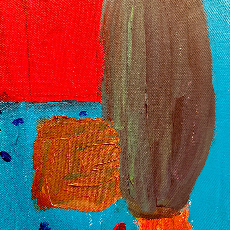 Life Rehab, Painting, Acrylic on canvas, 2023 (24x24")