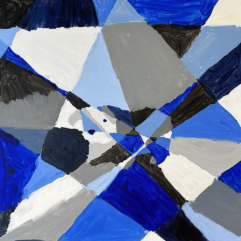 Kaleidoscope, Painting, Acrylic on canvas, 2023 (24x24")