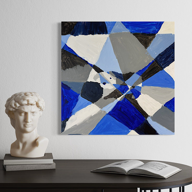 Kaleidoscope, Painting, Acrylic on canvas, 2023 (24x24")