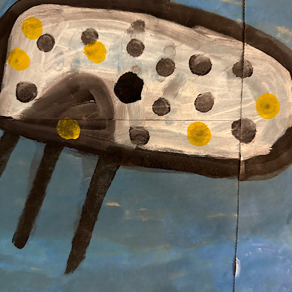 You Rock - Acrylic on cardboard, 2024 (22x18)