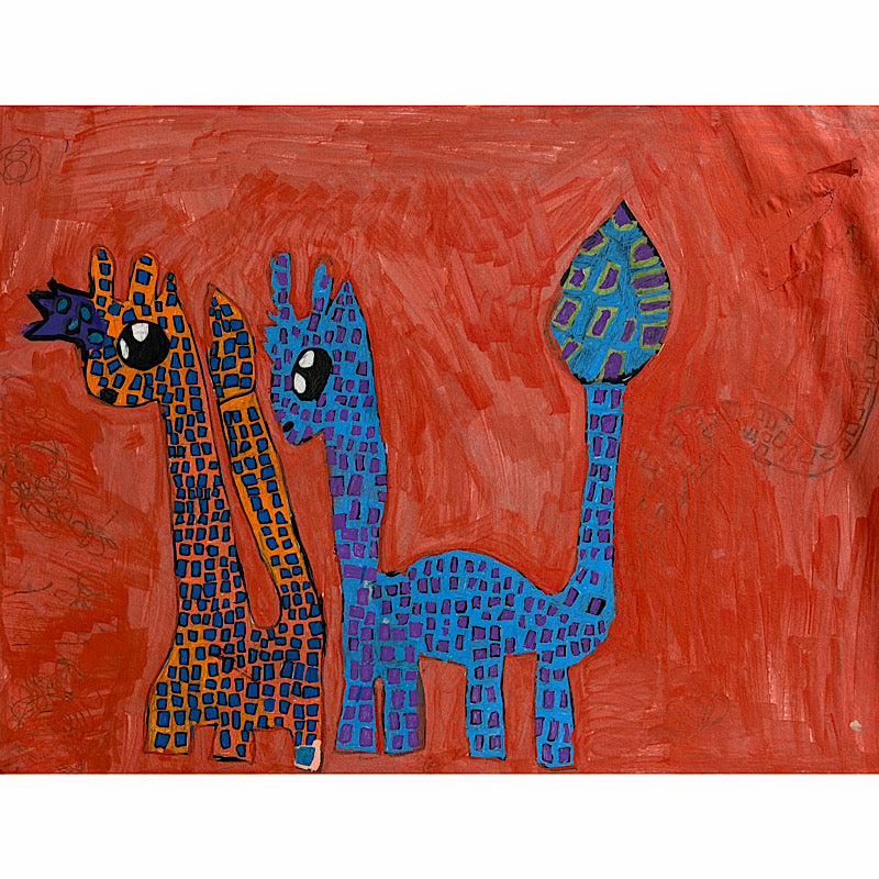 David and Blue, original