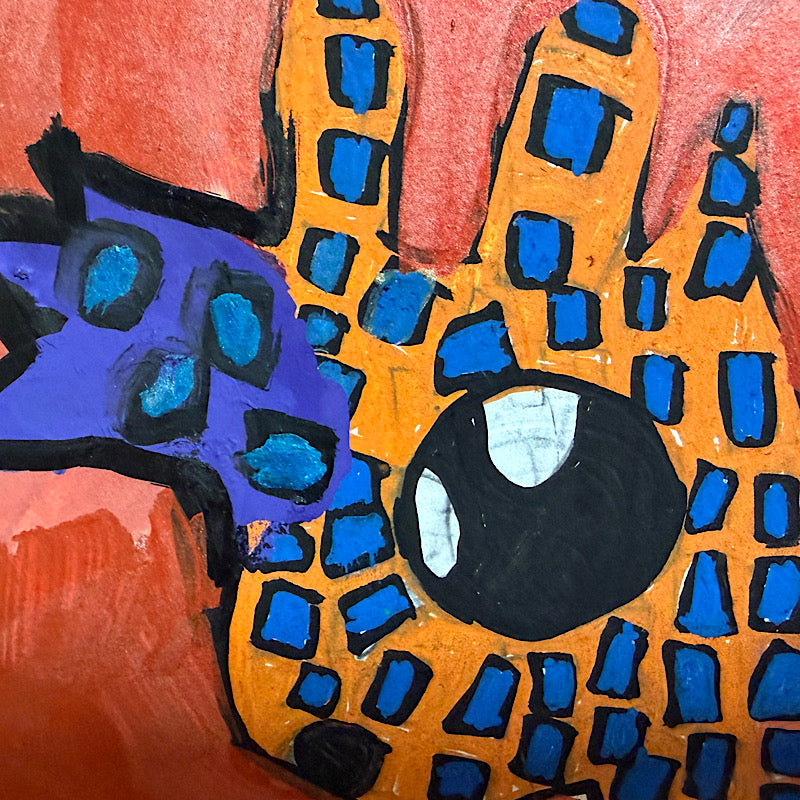 David and Blue, original