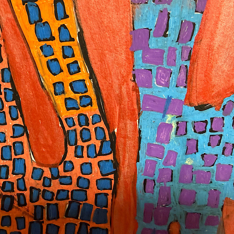 David and Blue, original