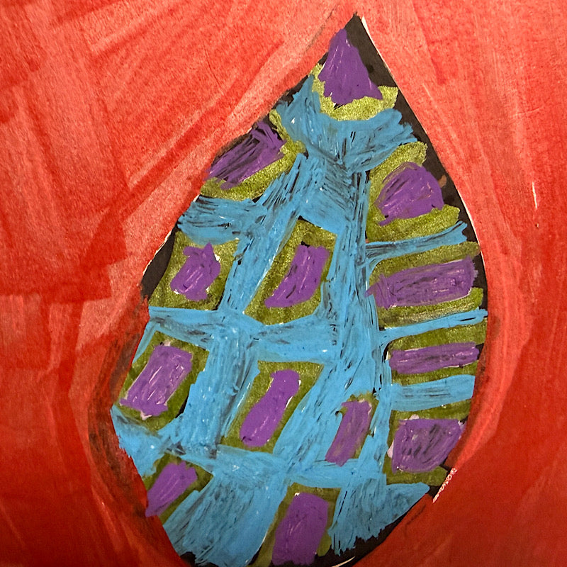 David and Blue, original