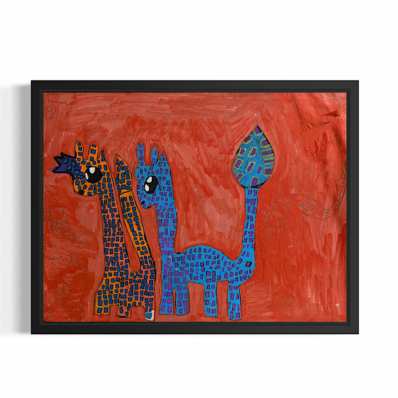 David and Blue, original