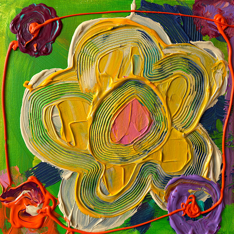 Little Flower #6, original