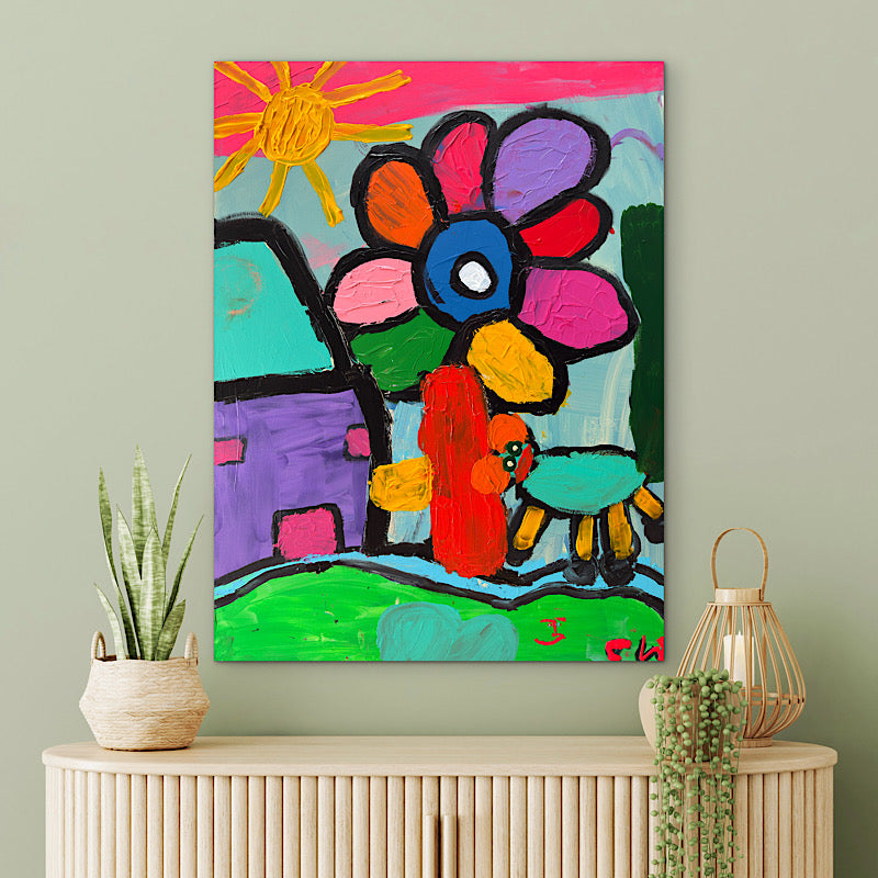 The Rainbow Flower, Original