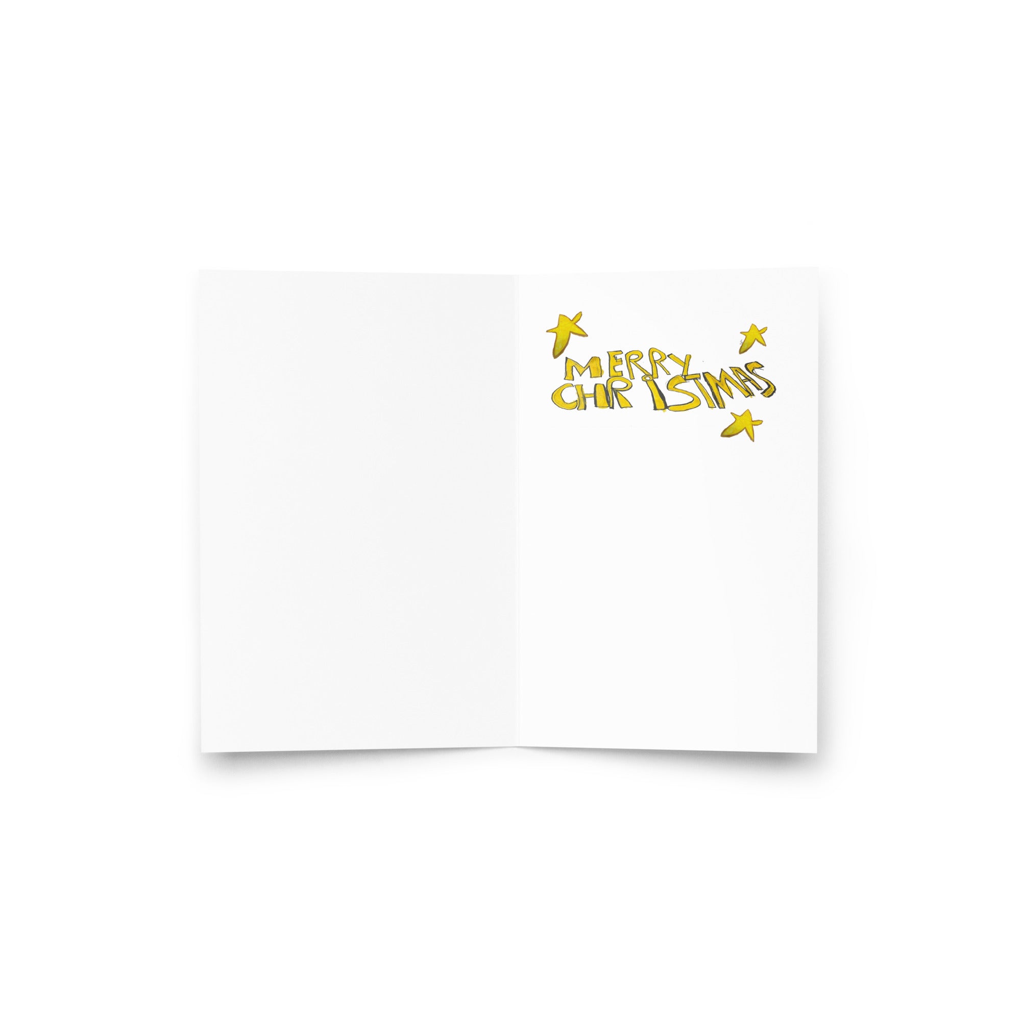 Carol, the tree - Christmas card