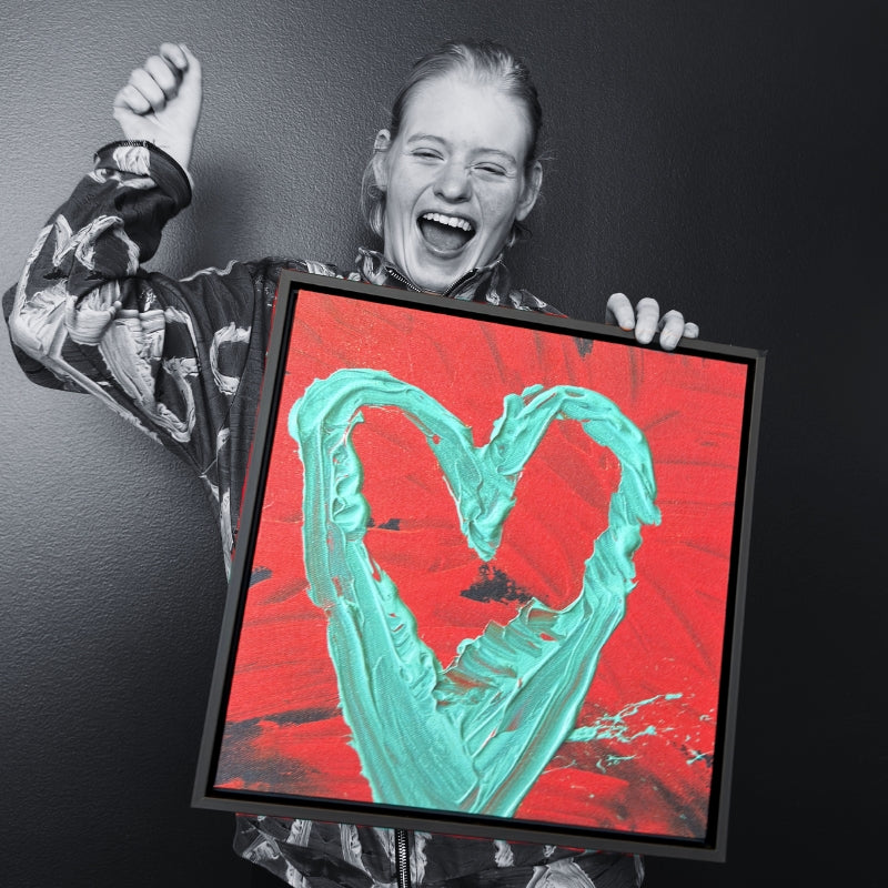 Shimmer Heart, Print