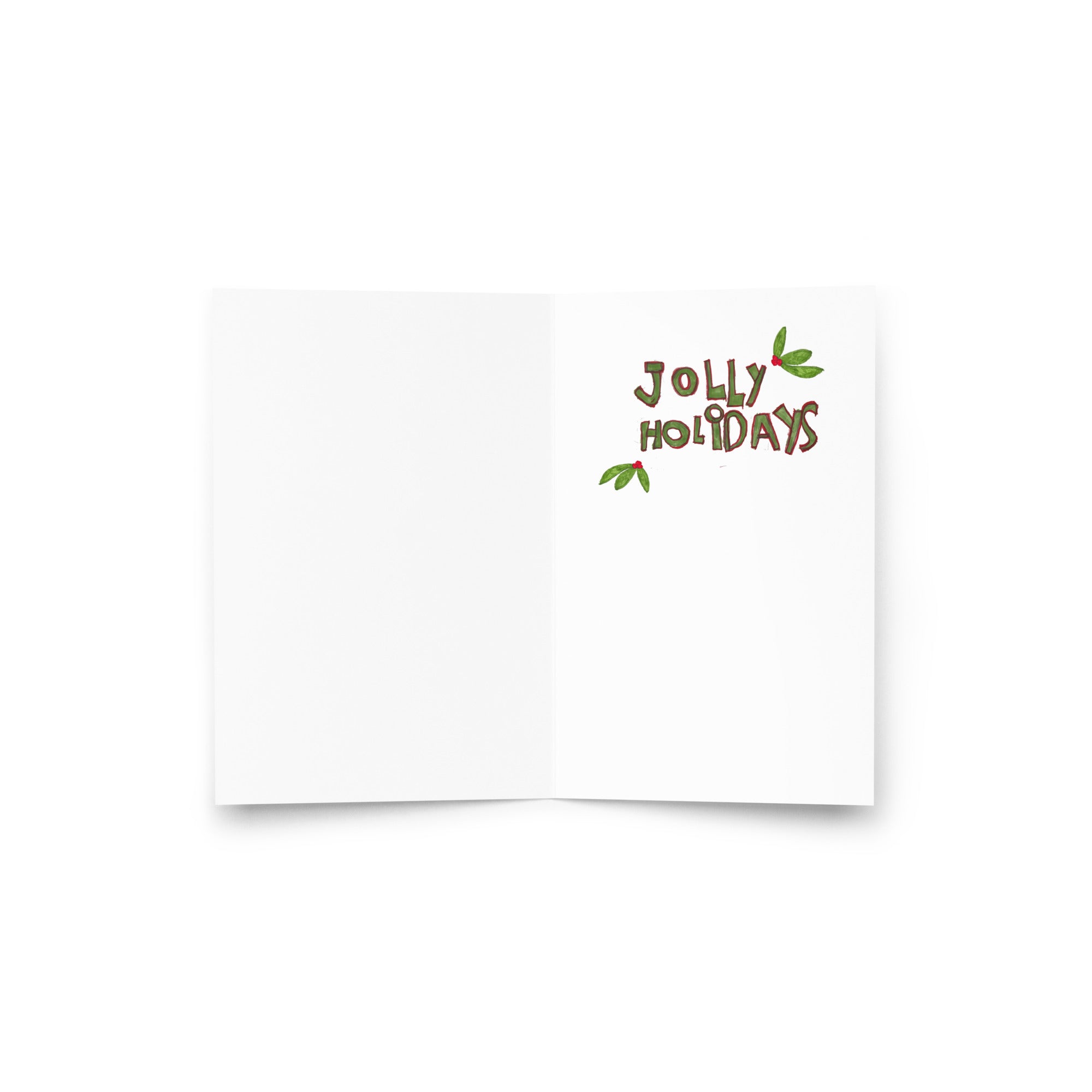 Faith, the snowman - Christmas card