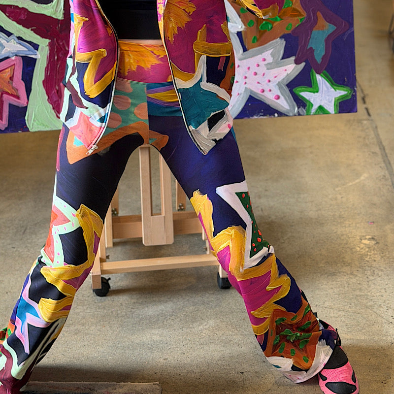 Stars Flare leggings