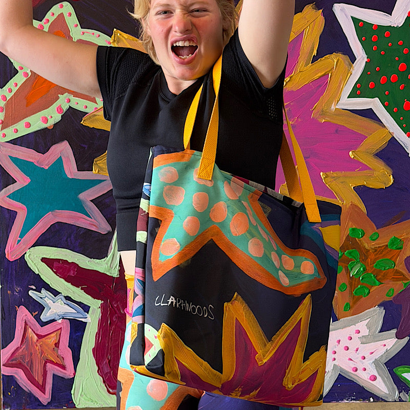 Stars Large Tote Bag