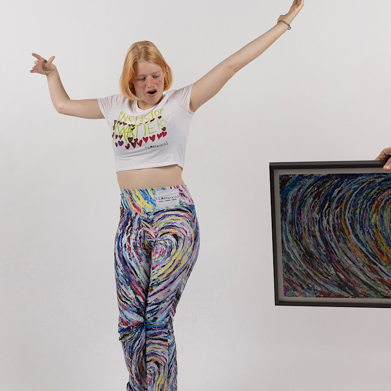 Rhythms of Resilience Flare leggings