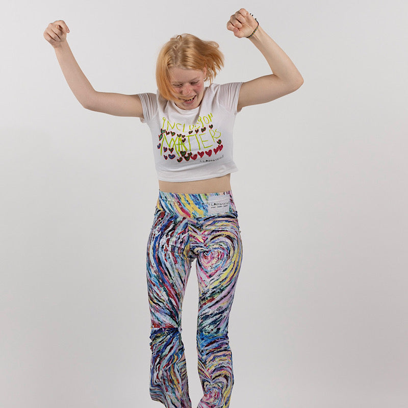 Rhythms of Resilience Flare leggings