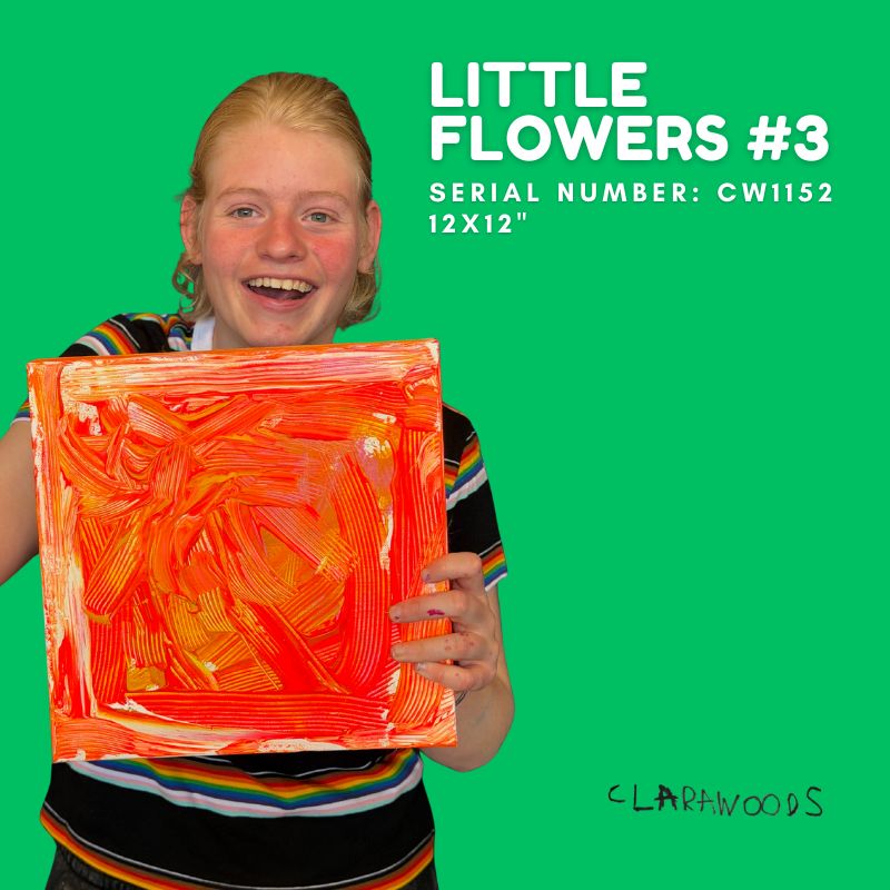 Little Flower #3, original