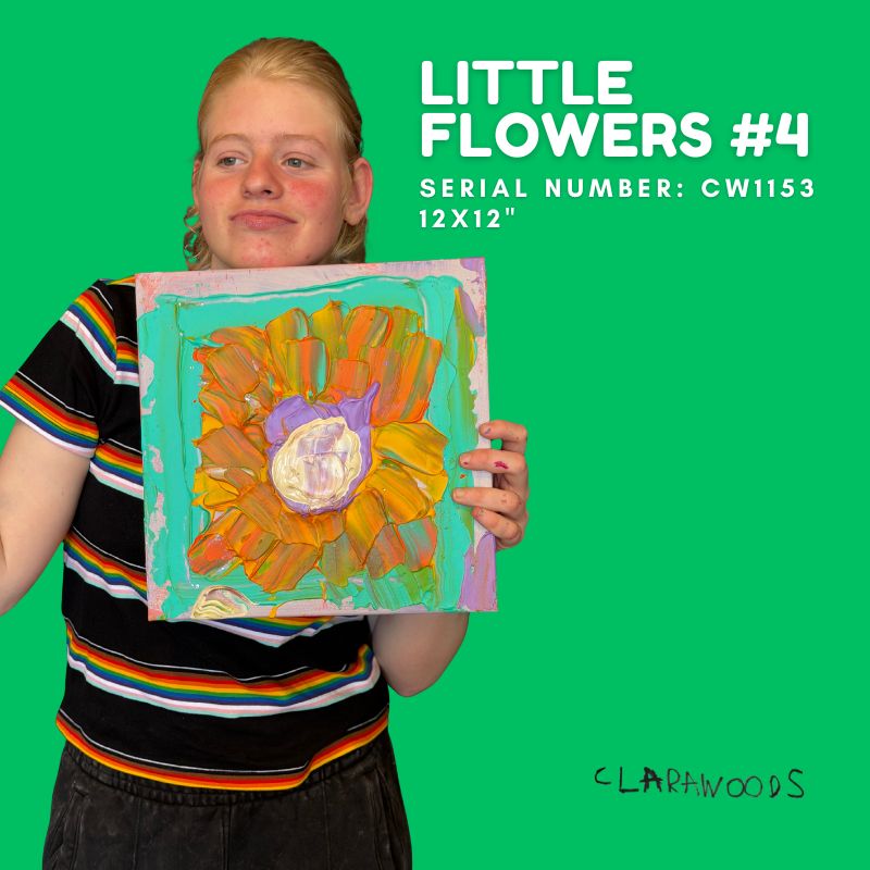 Little Flower #4, original