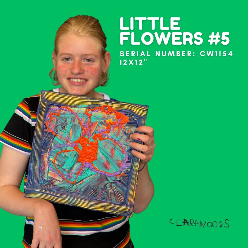 Little Flower #5, original