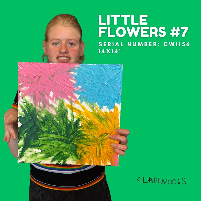 Little Flower #7, original