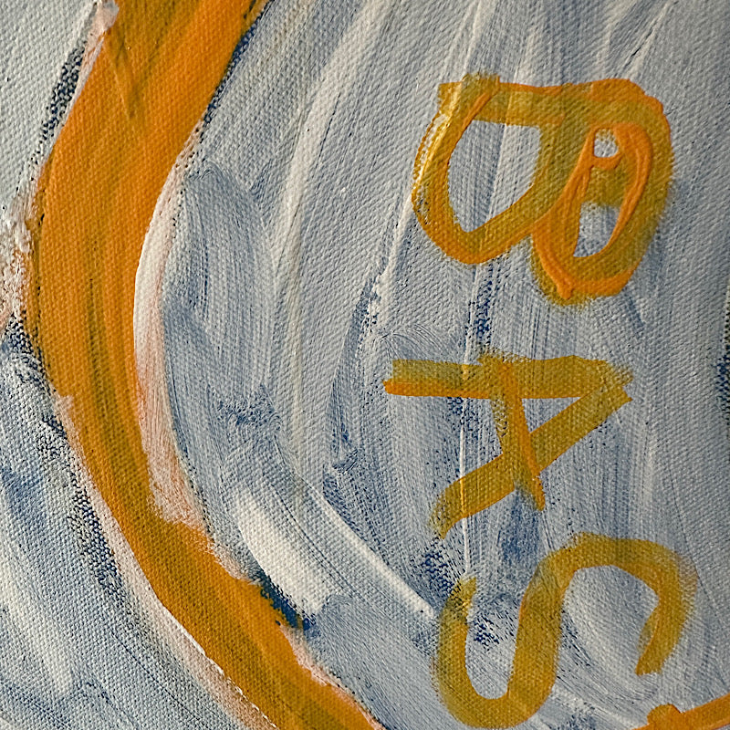 My BRAIN, Painting, Acrylic on canvas, 2023 (48x48")