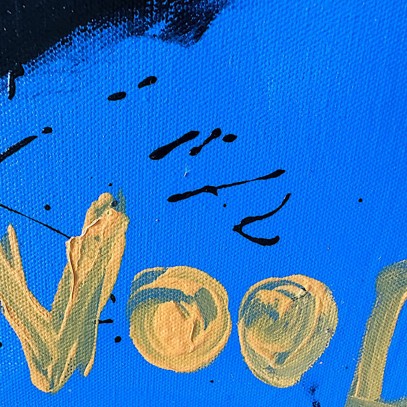 My BRAIN, Painting, Acrylic on canvas, 2023 (48x48")