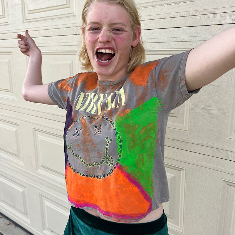 17. T-shirt - Nirvana - S