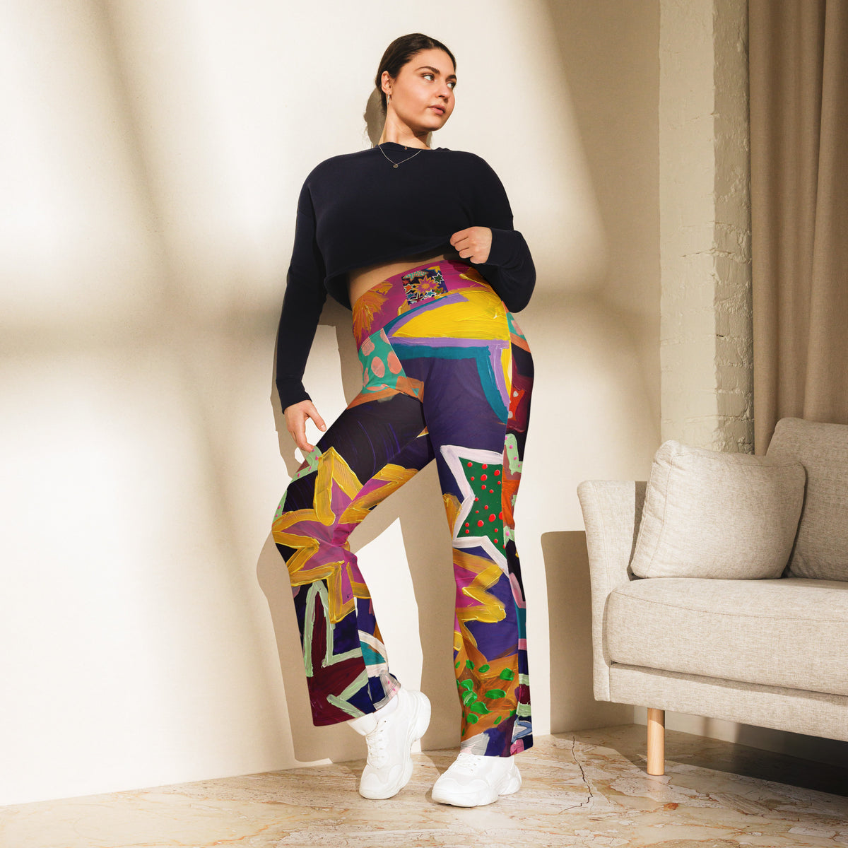 Stars Flare leggings