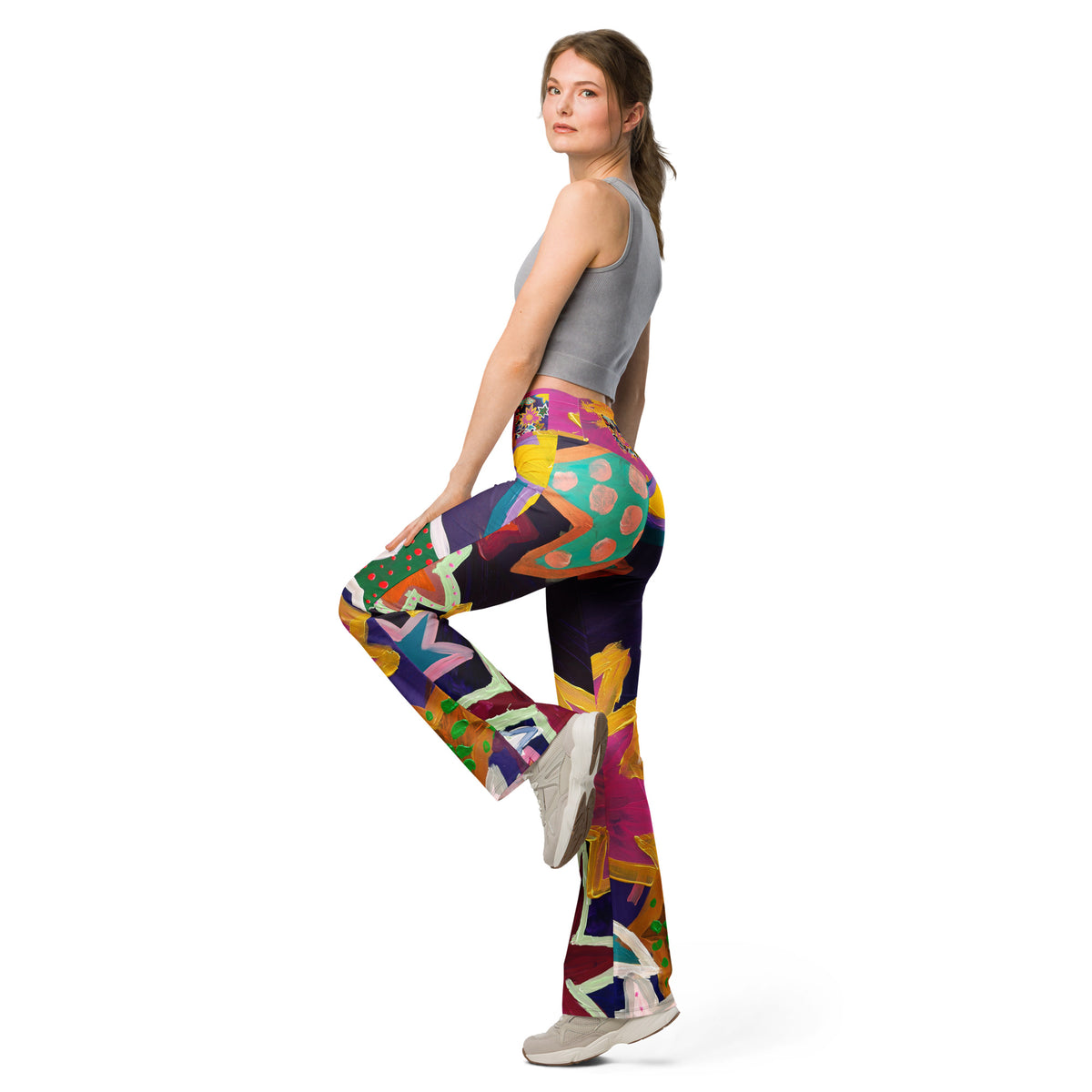 Stars Flare leggings