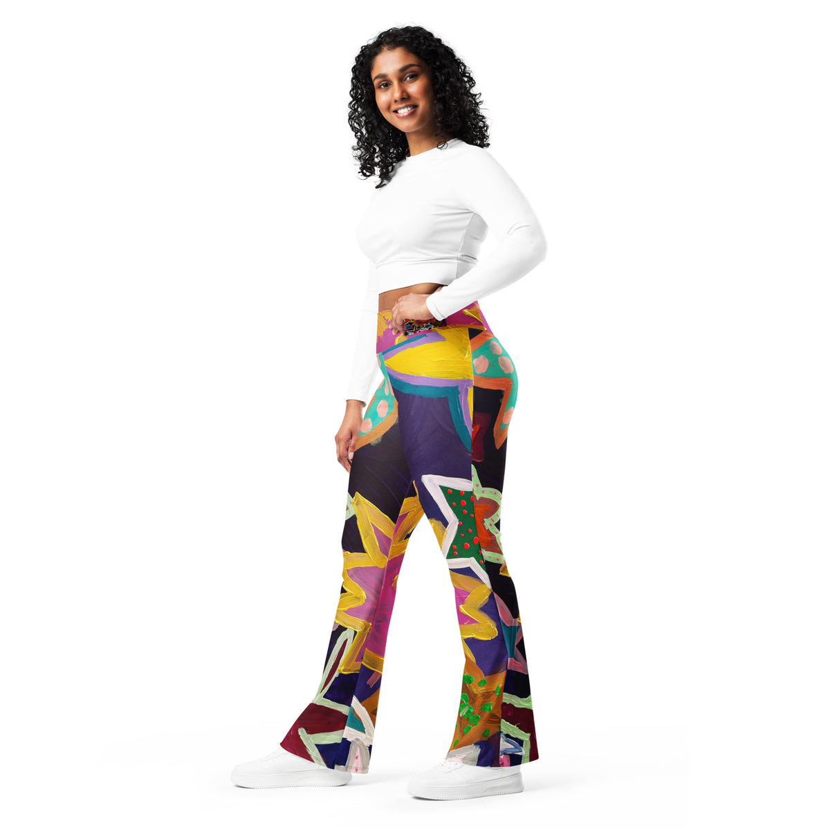 Stars Flare leggings