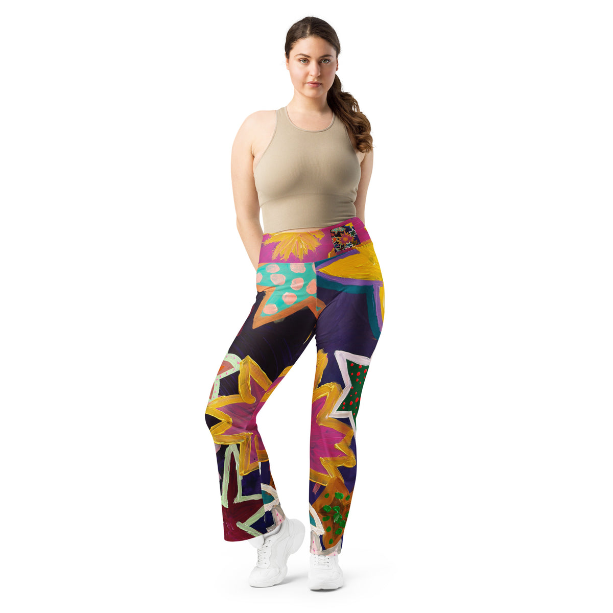 Stars Flare leggings