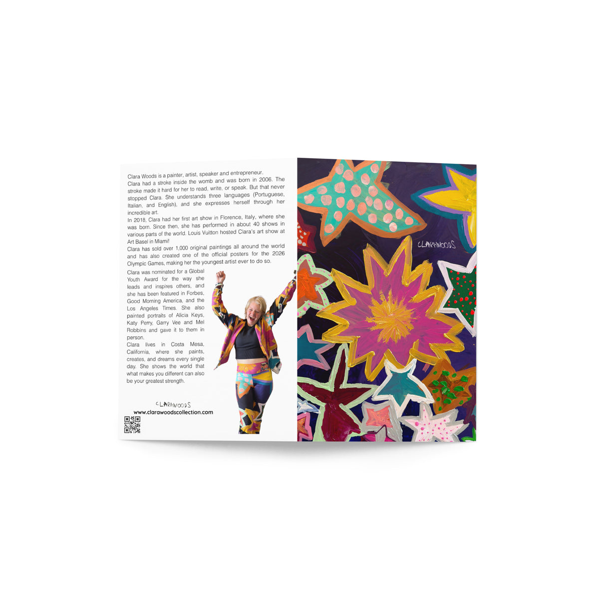 Stars Greeting card