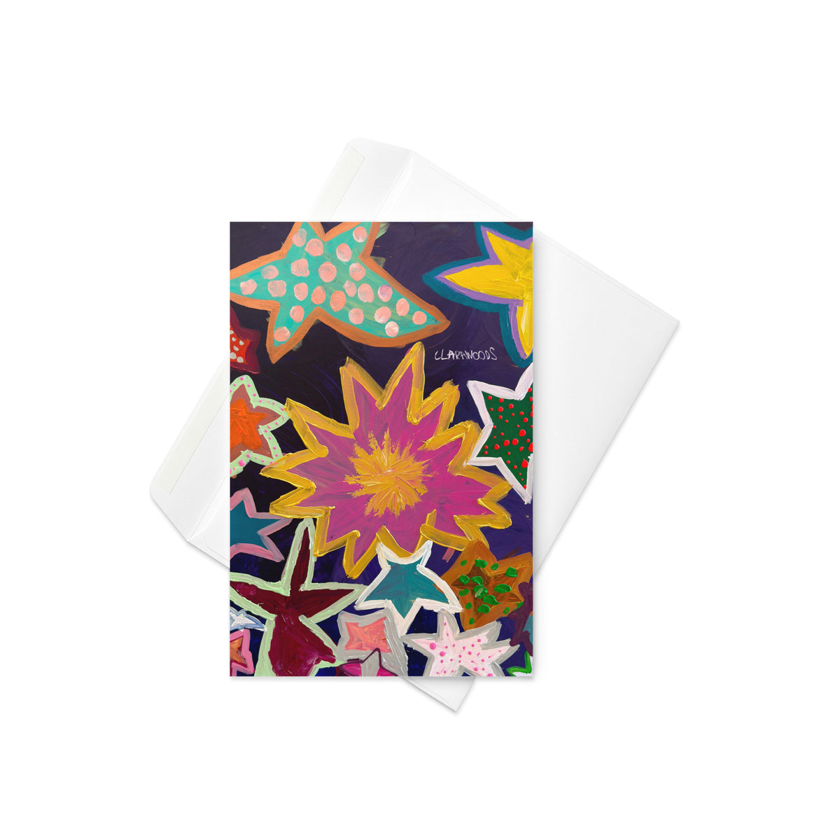 Stars Greeting card
