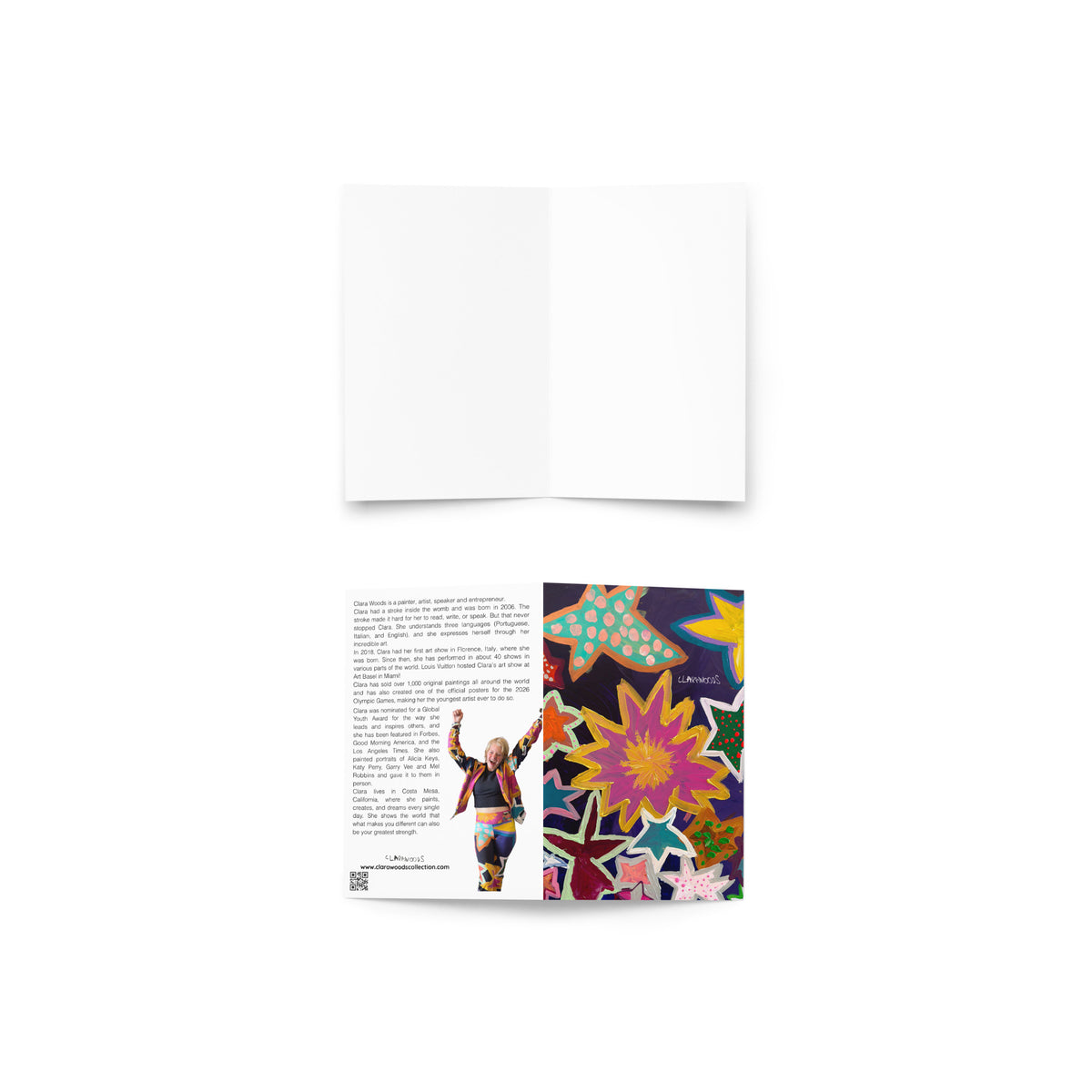 Stars Greeting card