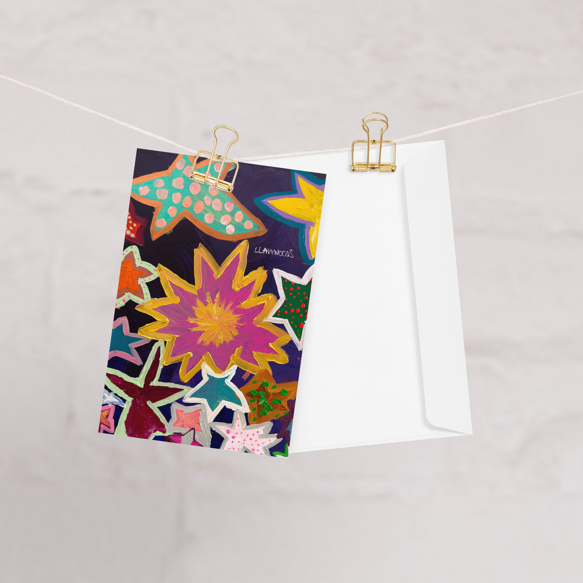 Stars Greeting card