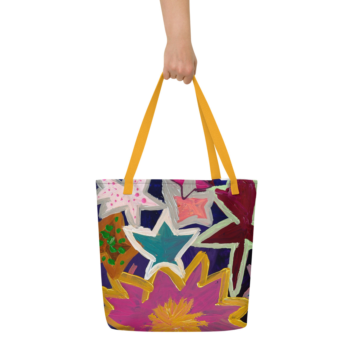 Stars Large Tote Bag