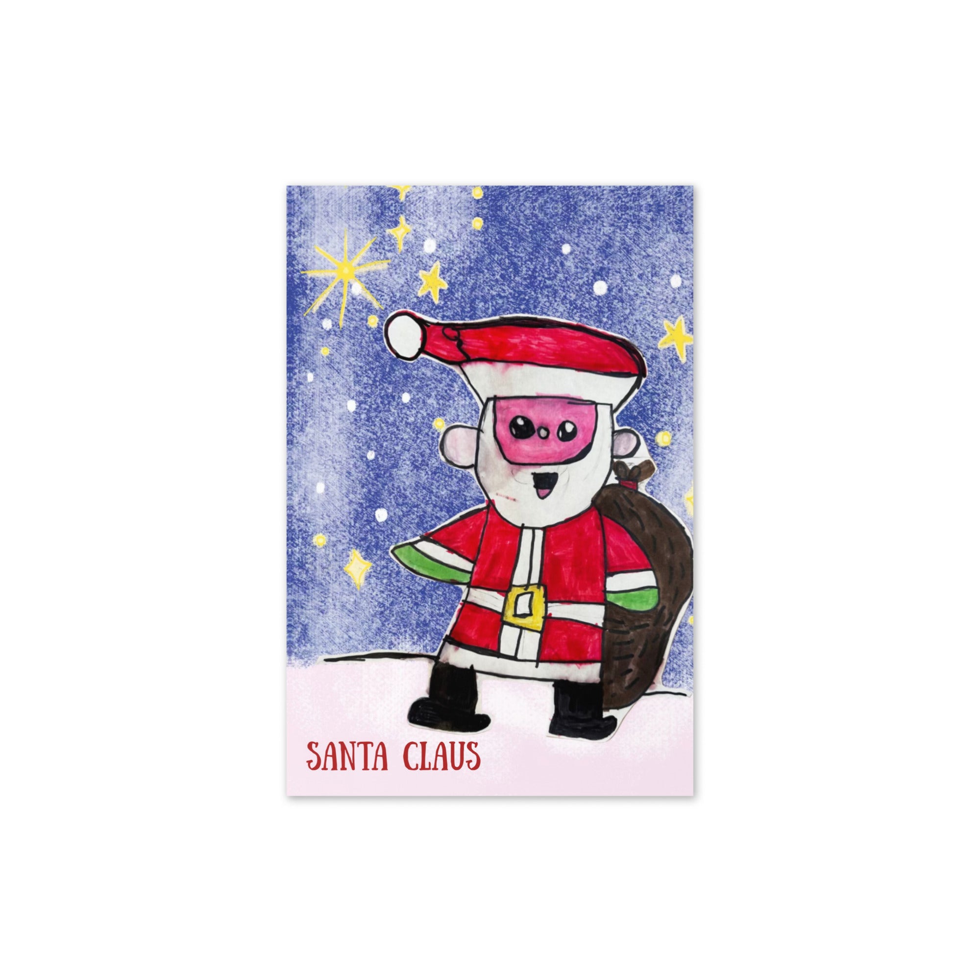 Santa - Christmas card