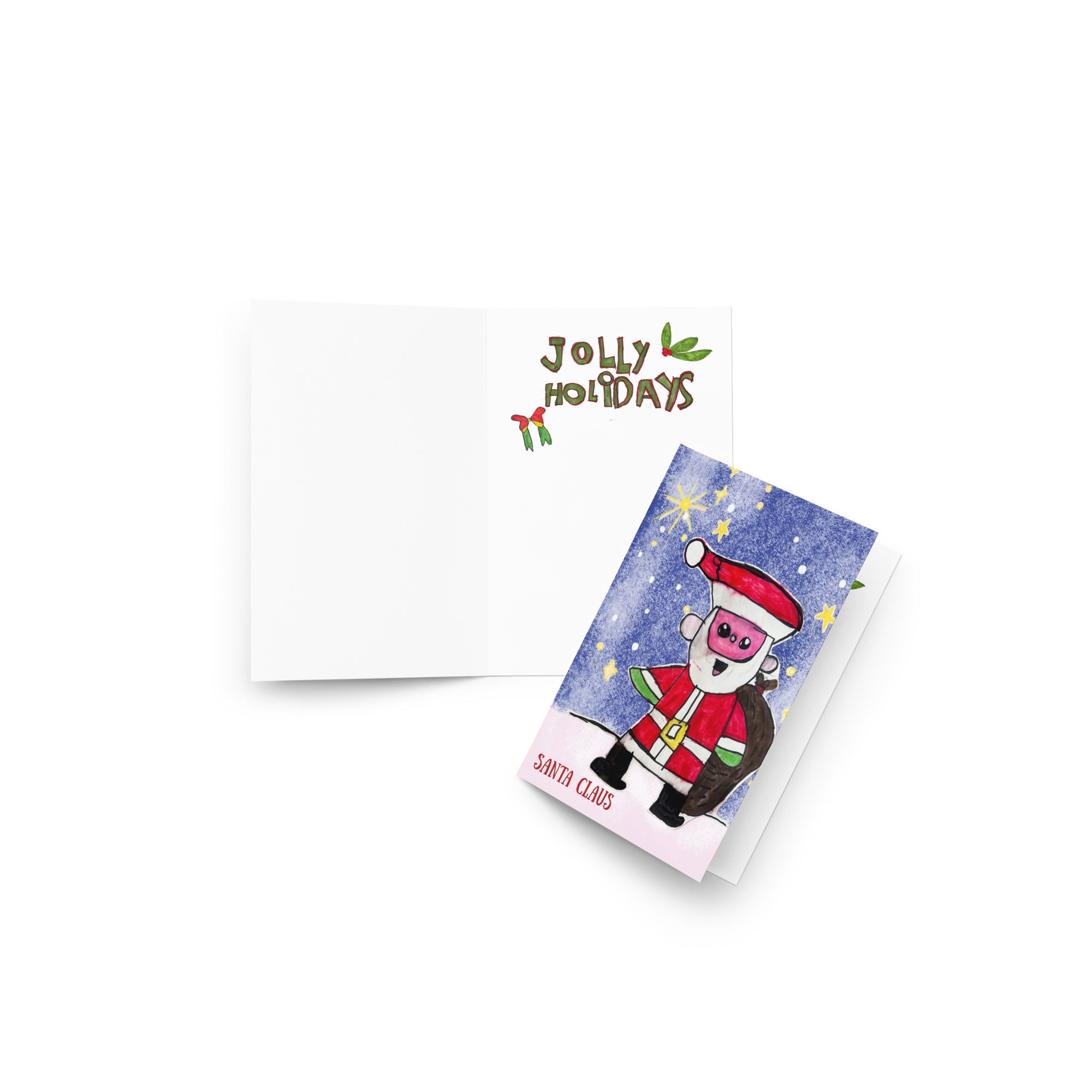 5 Christmas Cards - Jingle