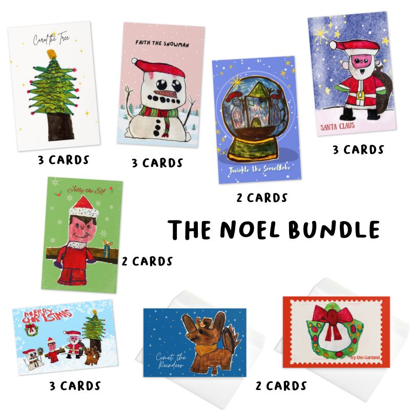 20 Christmas Cards - Noel